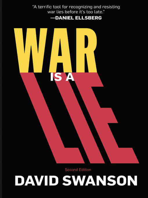 Title details for War Is a Lie by David Swanson - Available